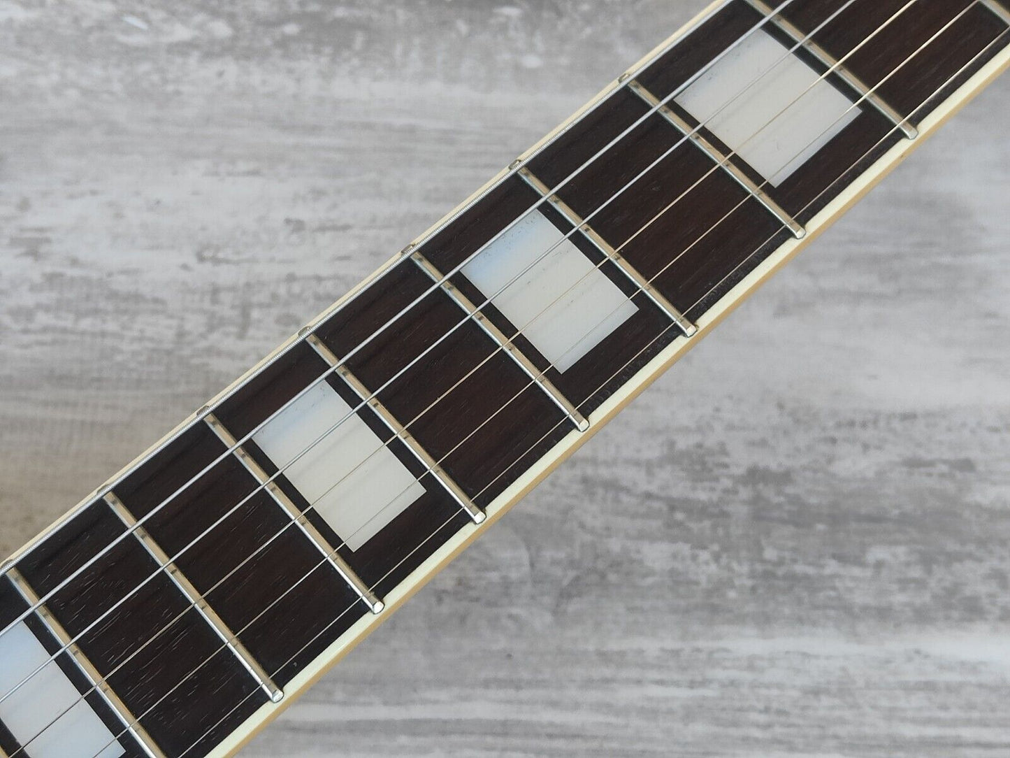 1976 Aria Pro II Japan Les Paul Custom (Transparent Red Top Refinish)