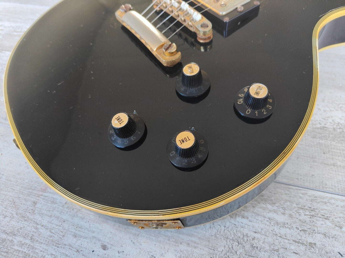 1970's Roje (Zen-On) Japan Les Paul Custom (Ebony)