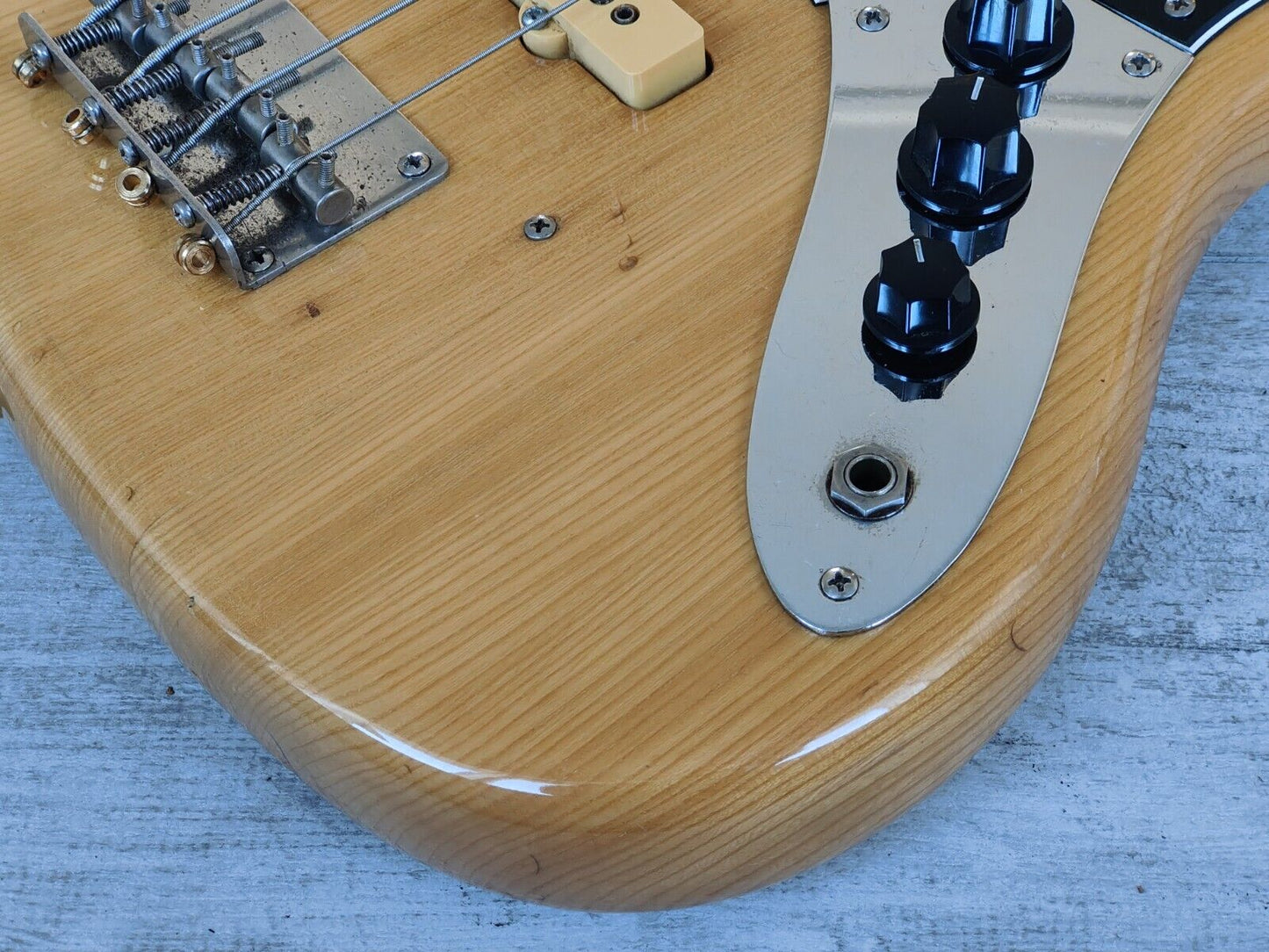 1978 Aria Pro II JB-700D 70's Precise Jazz Bass w/Dimarzio Pickups (Natural)