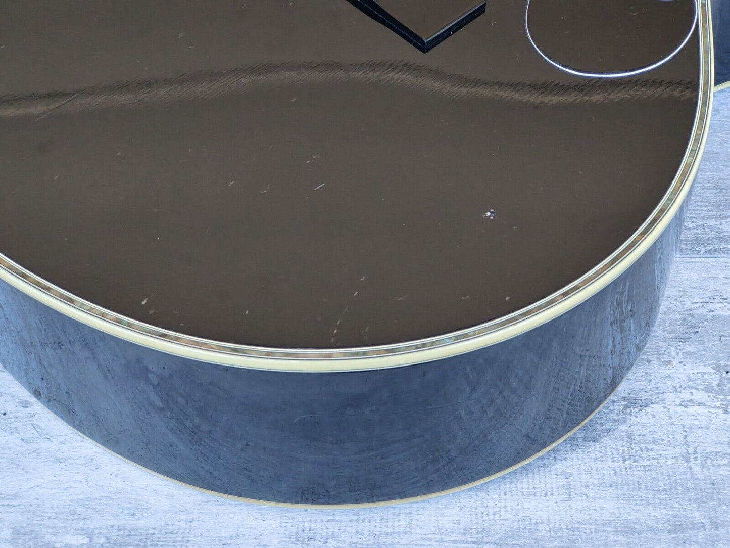 1980's Morris WJ-50 Japanese Everly Brothers Jumbo Acoustic (Black)