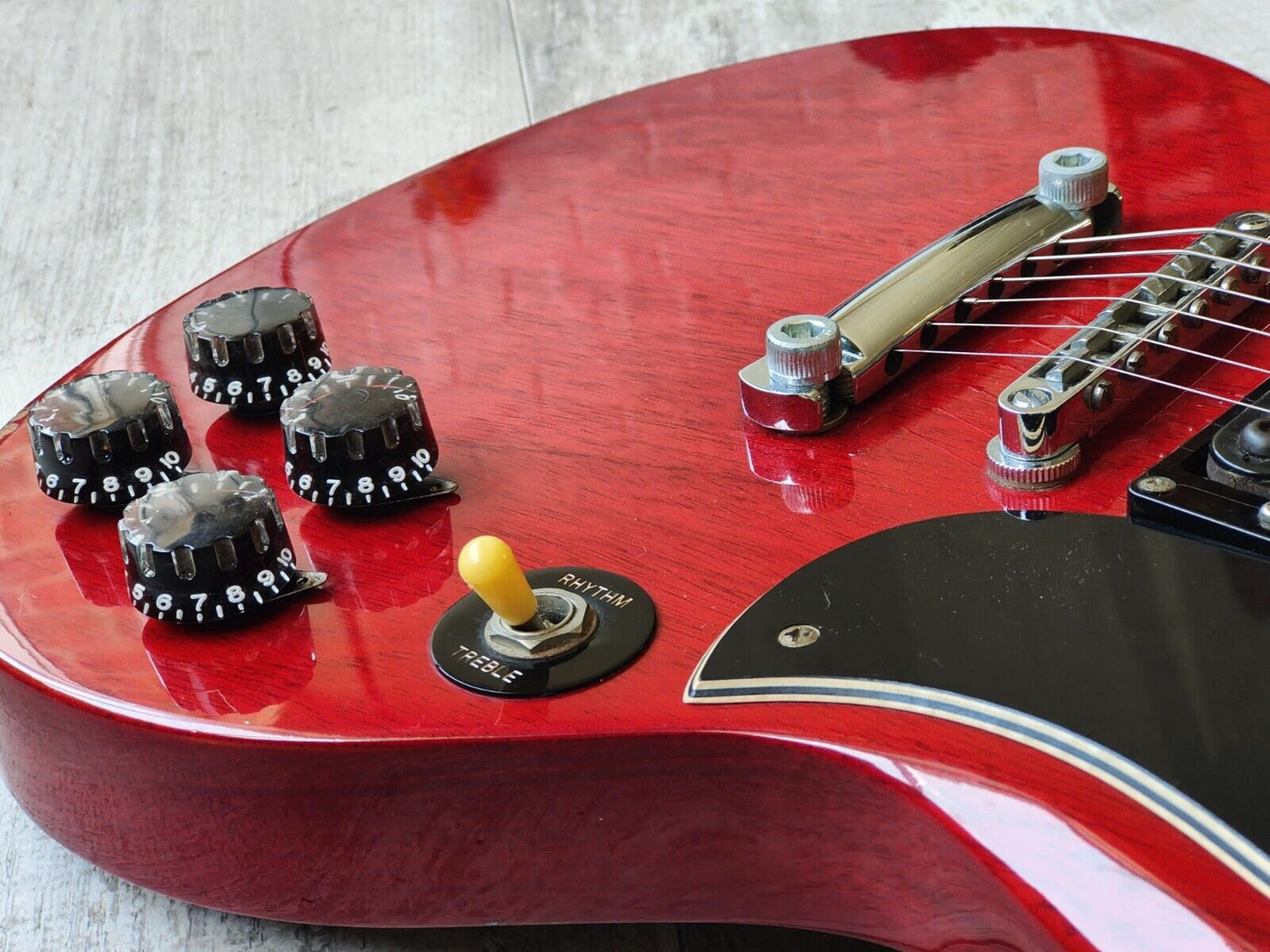 1990's Bill's Brothers SG Double Cutaway (Red)