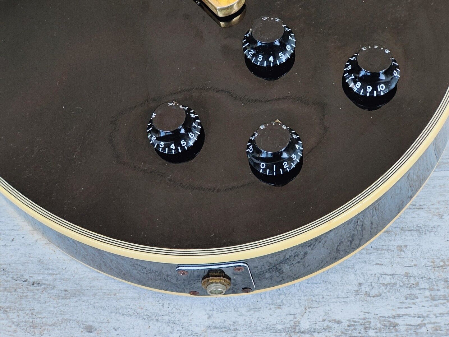 1988 Burny Japan RLC-60 Les Paul Custom (Black)