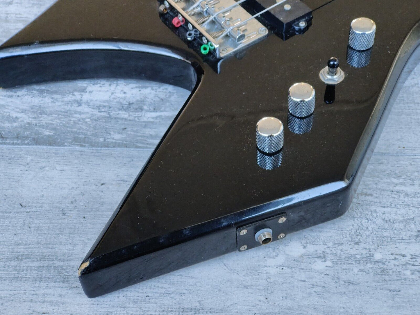 2000's BC Rich Warlock Bass (Black)