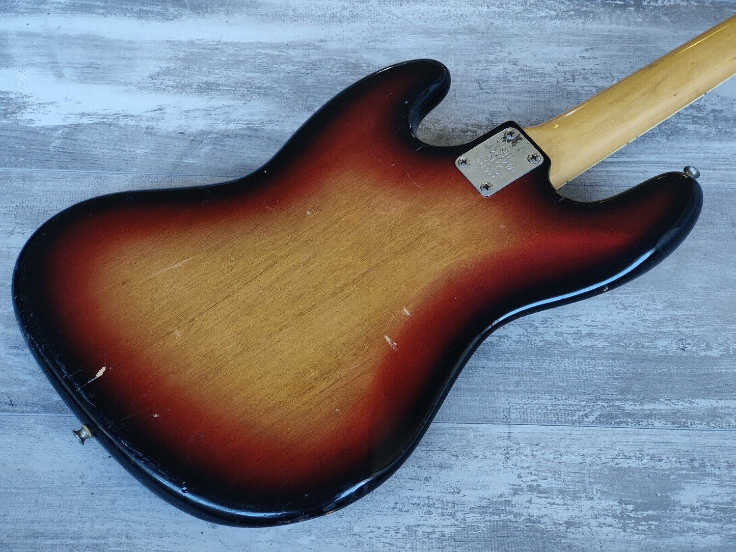 1981 Westminster Japan (Matsumoku) Jazz Bass (Sunburst)