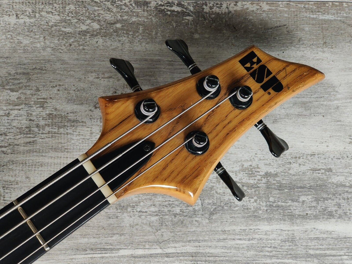 1999 ESP Japan Bottom Line Standard Bass w/EMG's (Natural)