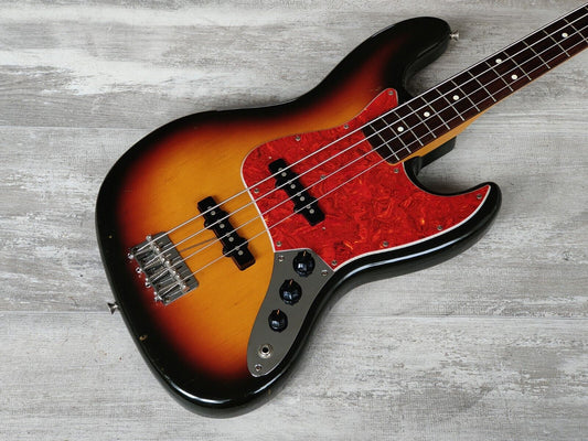 1993 Fender Japan (by Fujigen) JB62-58 '62 Reissue Jazz Bass (Sunburst)