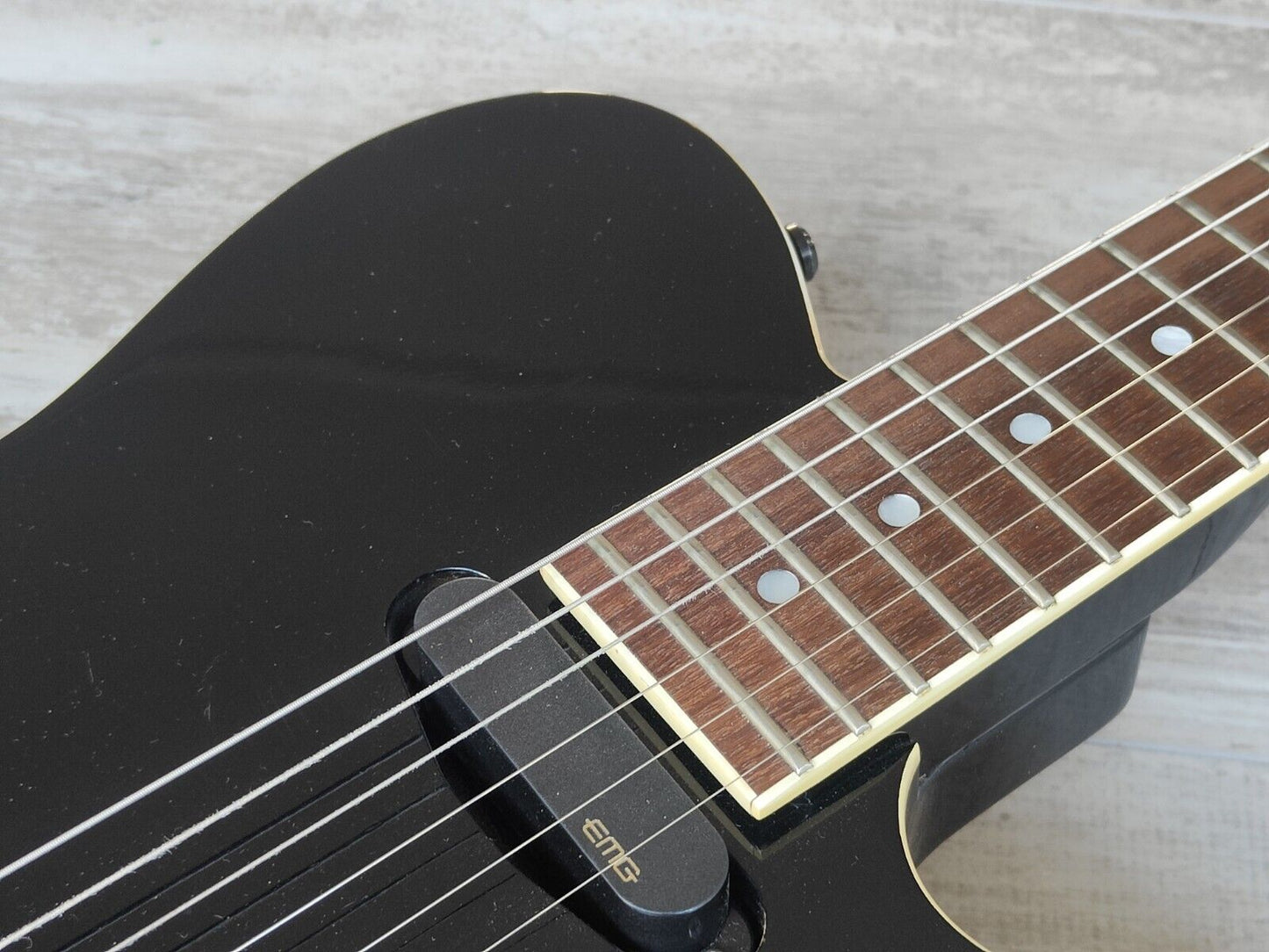 1989 Fernandes Japan TEJ-70 Contemporary Telecaster w/EMG's (Black)