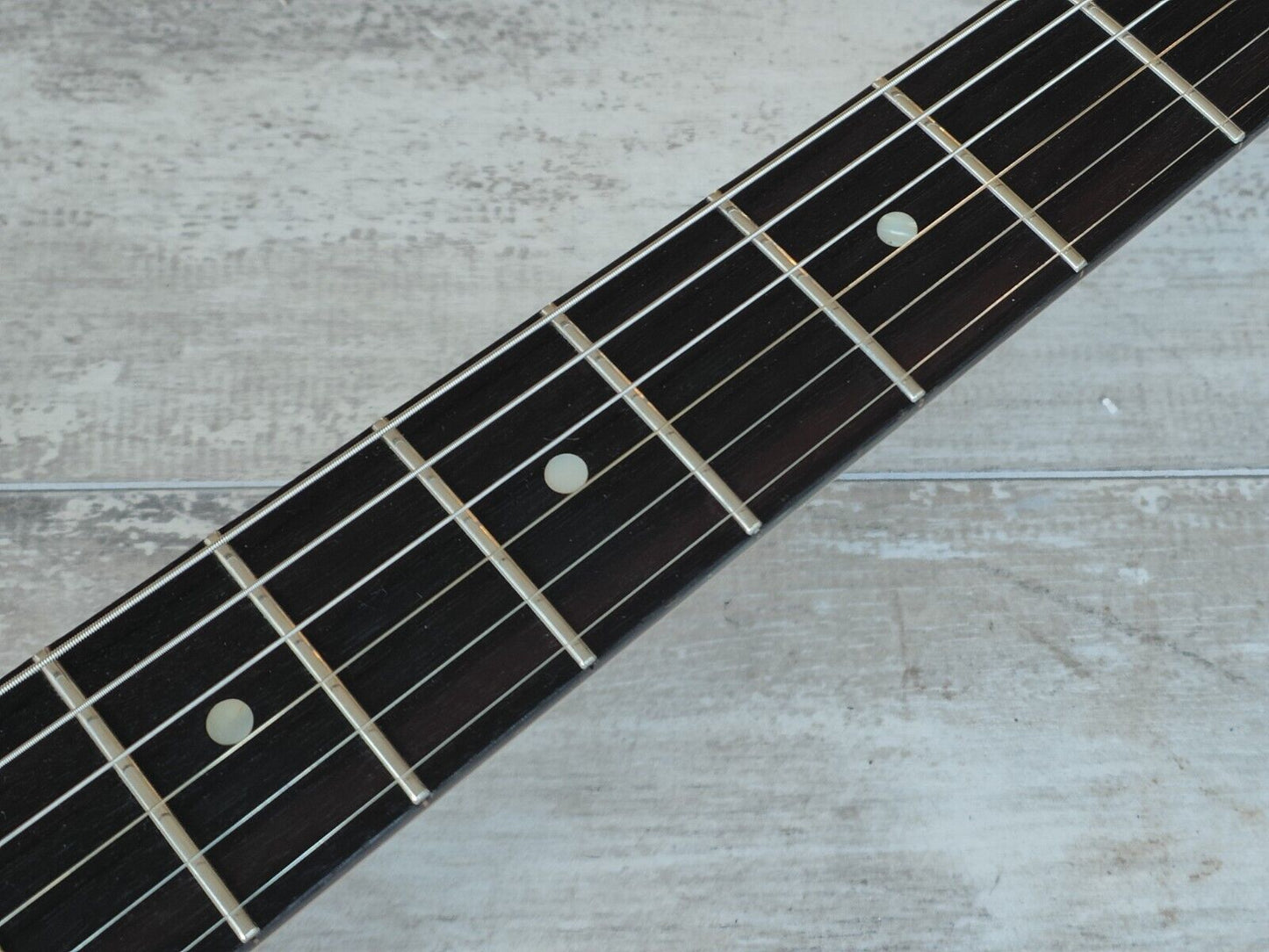 1990 Valley Arts Guitar M Series Deluxe Stratocaster w/EMG's (Transparent Red)