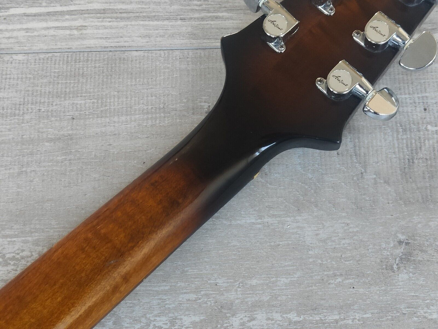 1981 Aria Pro II Japan CS-400 Cardinal Double Cutaway (Brown Sunburst)