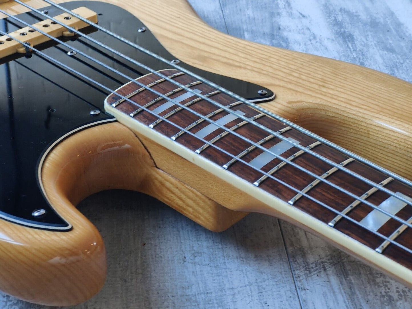 1978 Aria Pro II JB-700D 70's Precise Jazz Bass w/Dimarzio Pickups (Natural)
