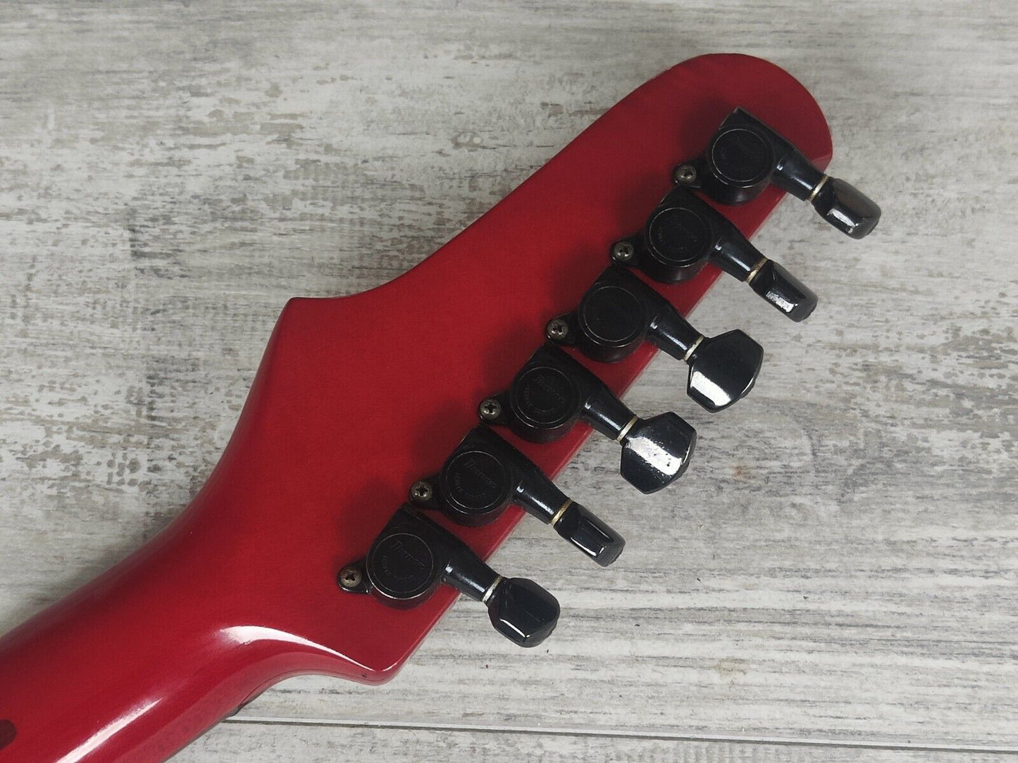 1985 Ibanez Japan RS530TR Roadstar II Vintage Electric Guitar (Transparent Red)