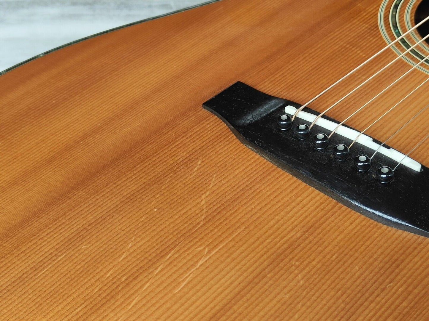 1980's Morris Japan W-40 Acoustic Guitar (Natural) W/Case