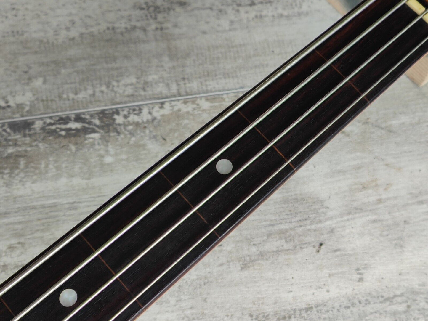 1979 Fernandes Japan FJB-65J Jaco Pastorius Fretless Jazz Bass (Sunburst)