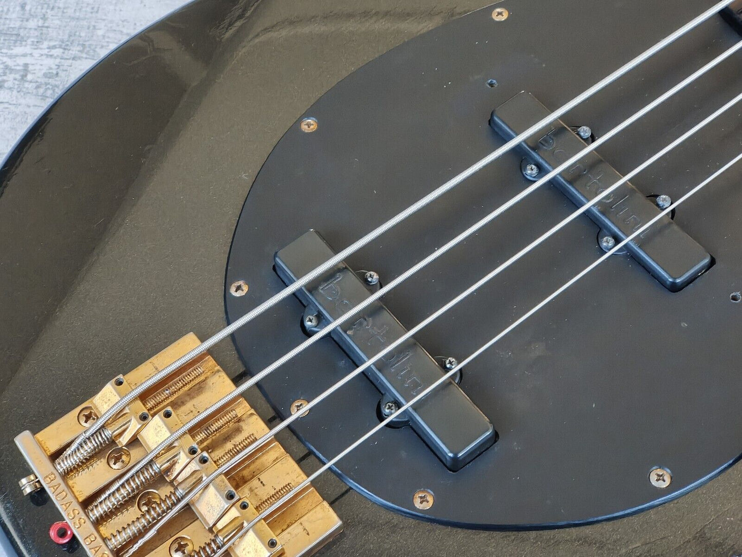 1985 Yamaha Japan BB3000 Neckthrough Broad Bass (Black)