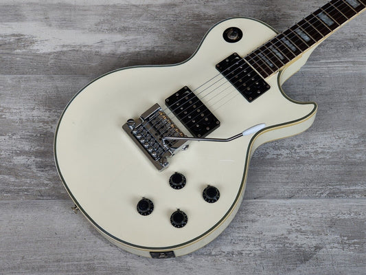 2004 Burny RLC-58K Les Paul Custom w/Kahler (Snow White)