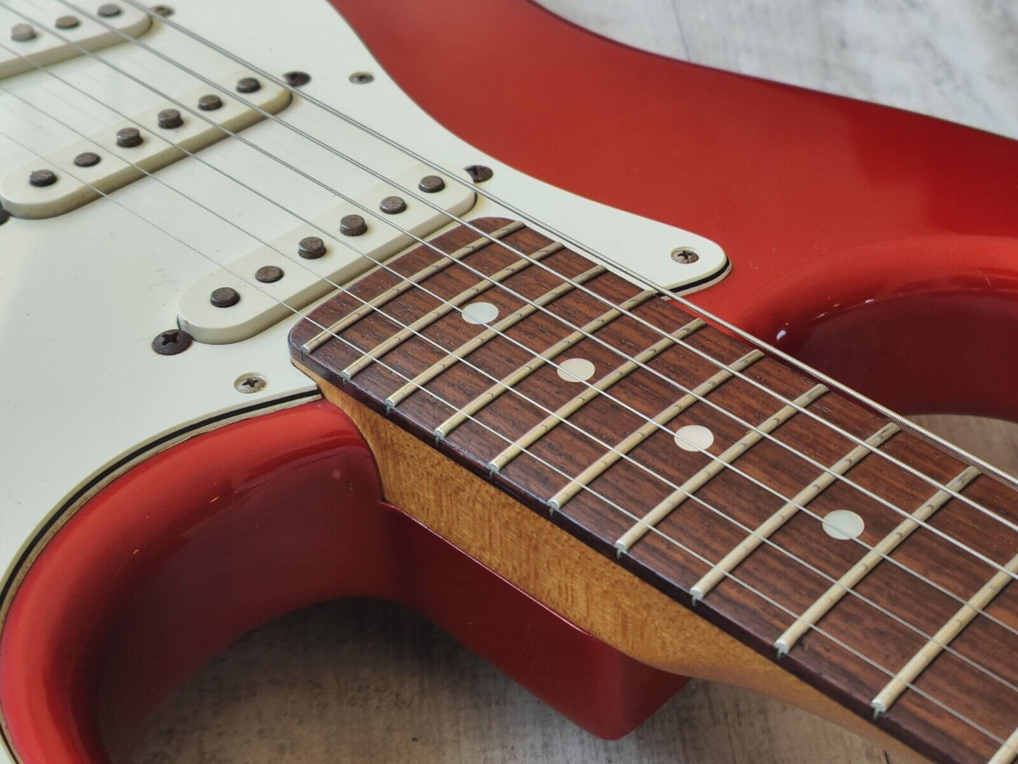 1980's Tokai Japan Goldstar Sound Stratocaster Body w/Telecaster Neck (Red)