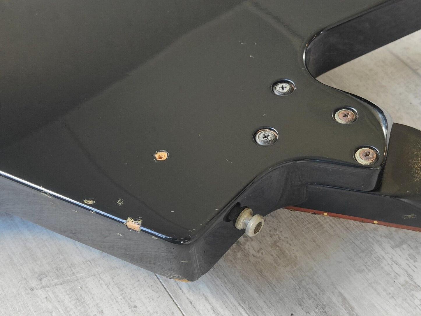 1990's Edwards (by ESP Japan) E-EX-75 Hetfield Explorer (Black)