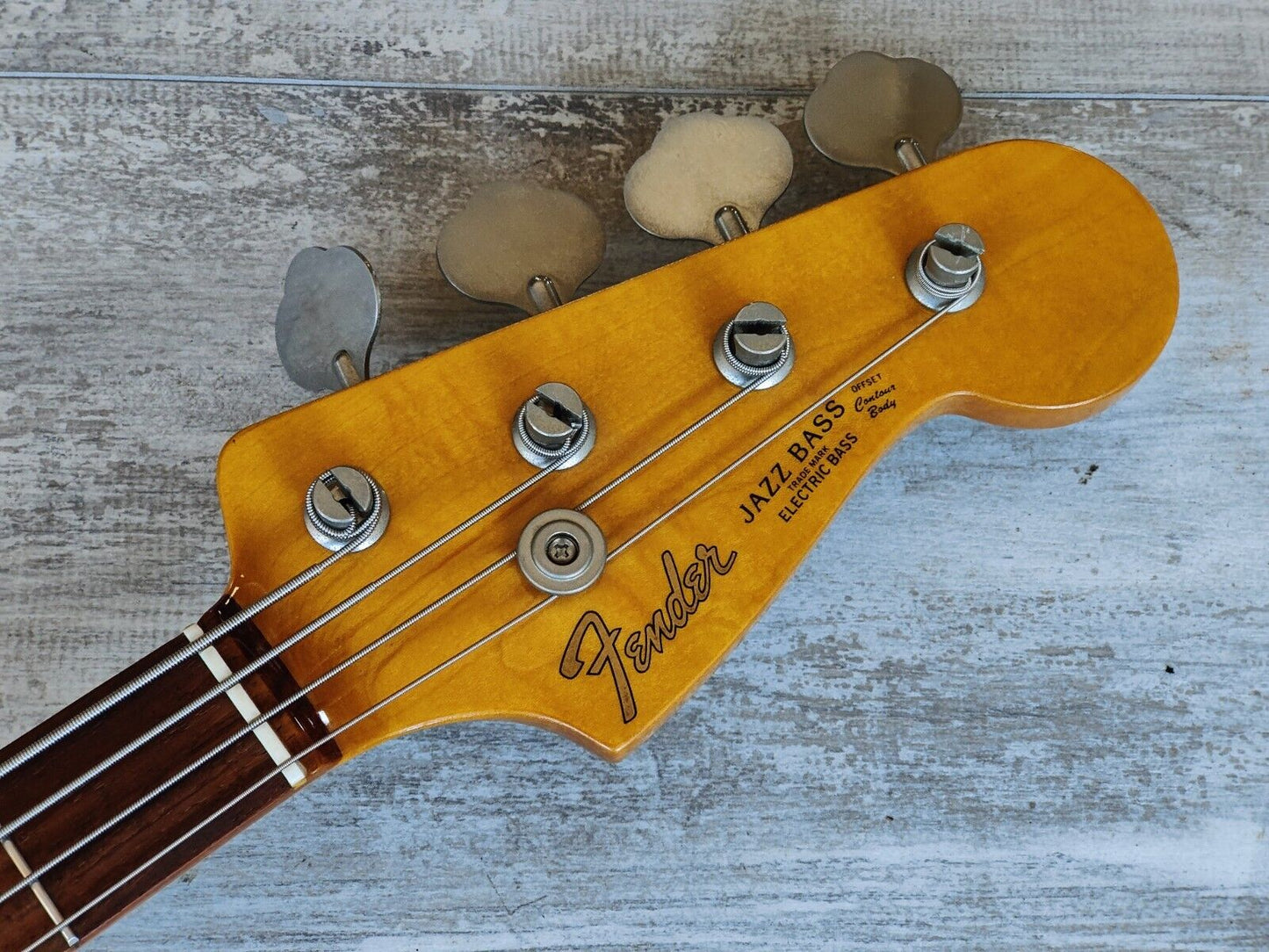 1999 Fender Japan (by Tokai) JB62-58 '62 Reissue Jazz Bass (Sunburst)