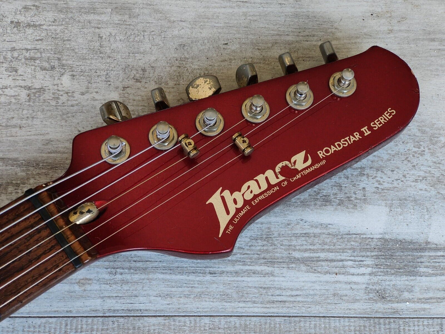 1983 Ibanez Japan RS450 Roadstar II Vintage Electric Guitar (Fire Red)