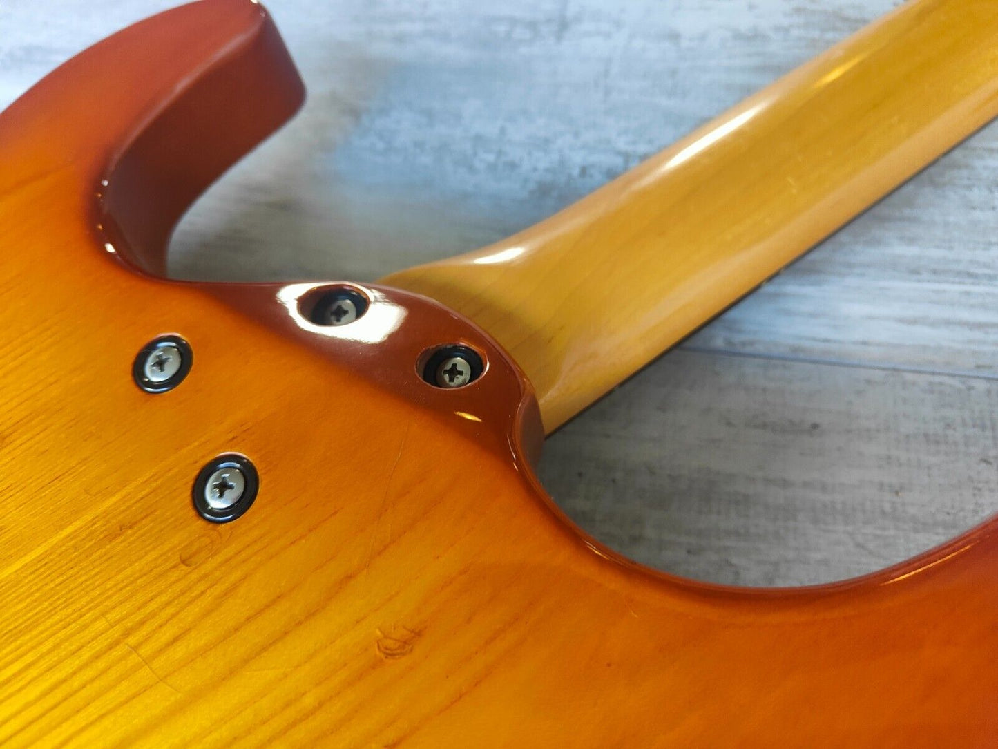 1992 Aria Pro II MA-75 Magna Series HSH Superstrat (Cherry Sunburst)