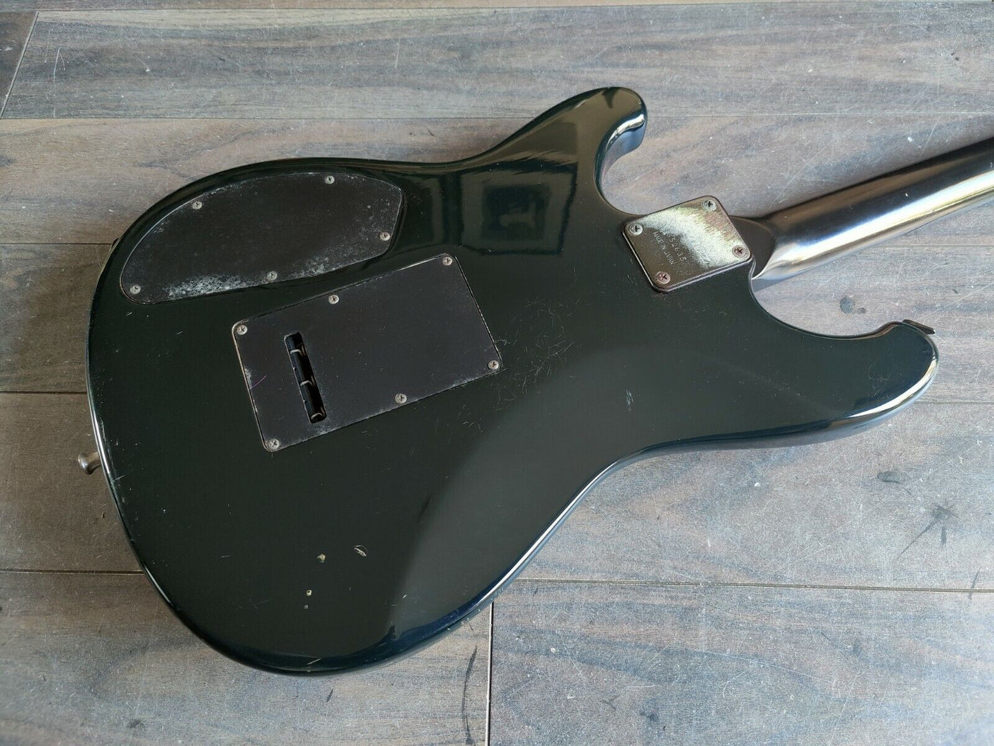 1985 Ibanez Japan Pro Line PL1450 Vintage Electric Guitar (Black)