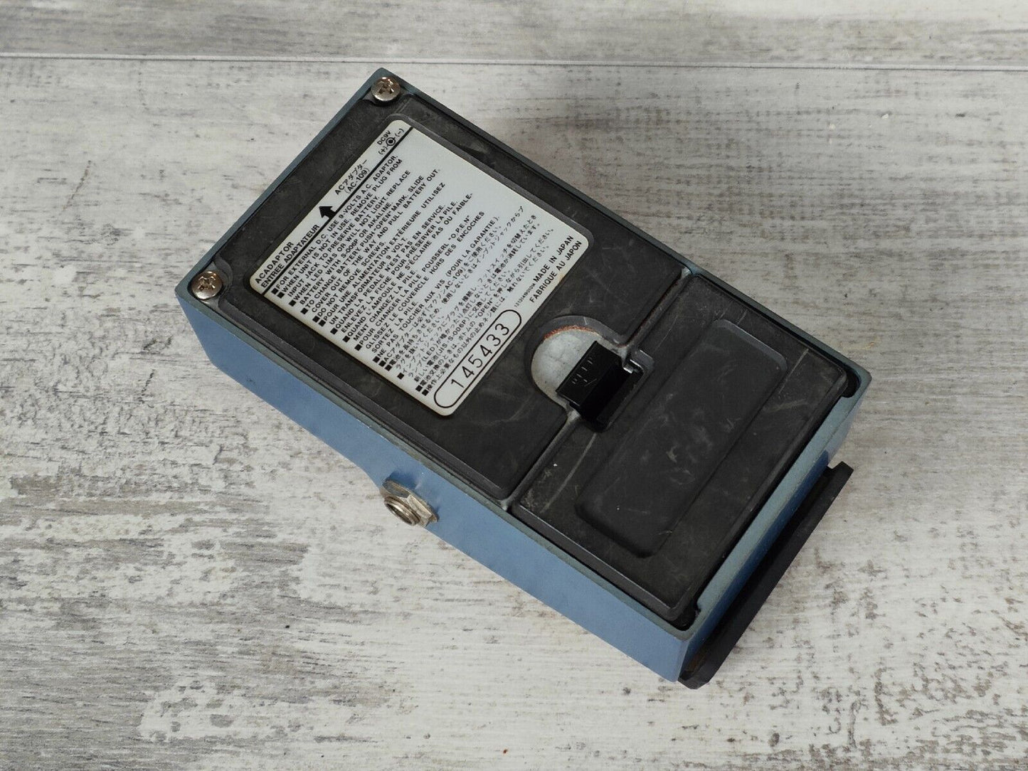 1980s Maxon Japan SM-01 Super Metal Vintage Distortion Pedal