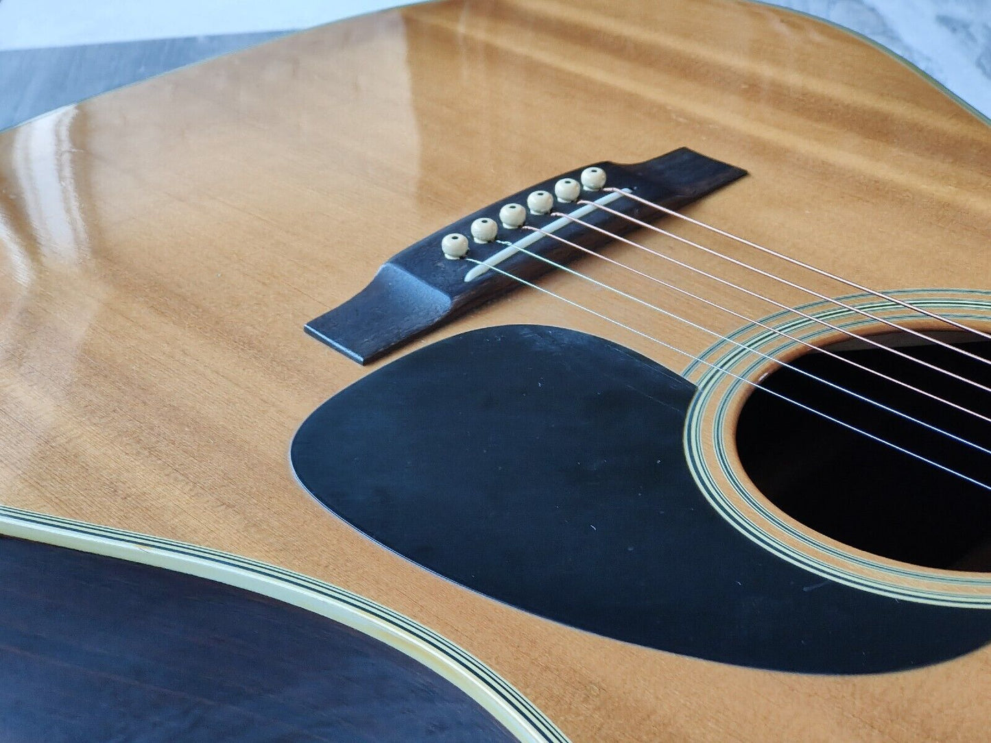 1980's Tokai Cat's Eyes CE-400 Japanese Vintage Acoustic Guitar (Natural)