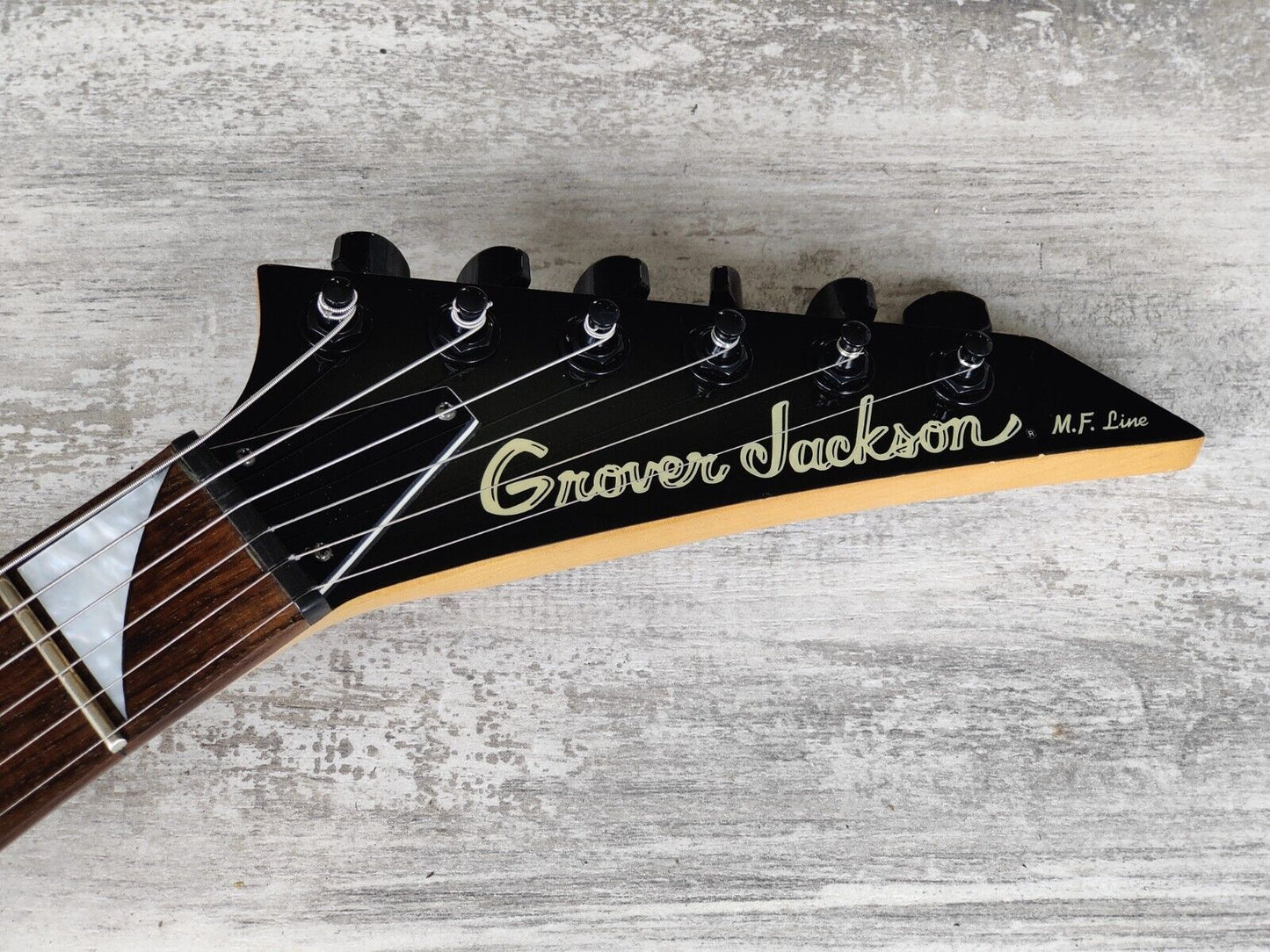 1996 Grover Jackson Japan MF Line DK-36 HSH Dinky (Silverburst)