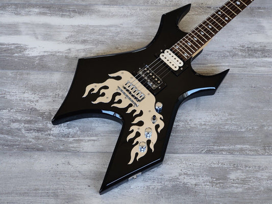 BC Rich  Special Edition Afterburner Warlock (Black/Chrome)