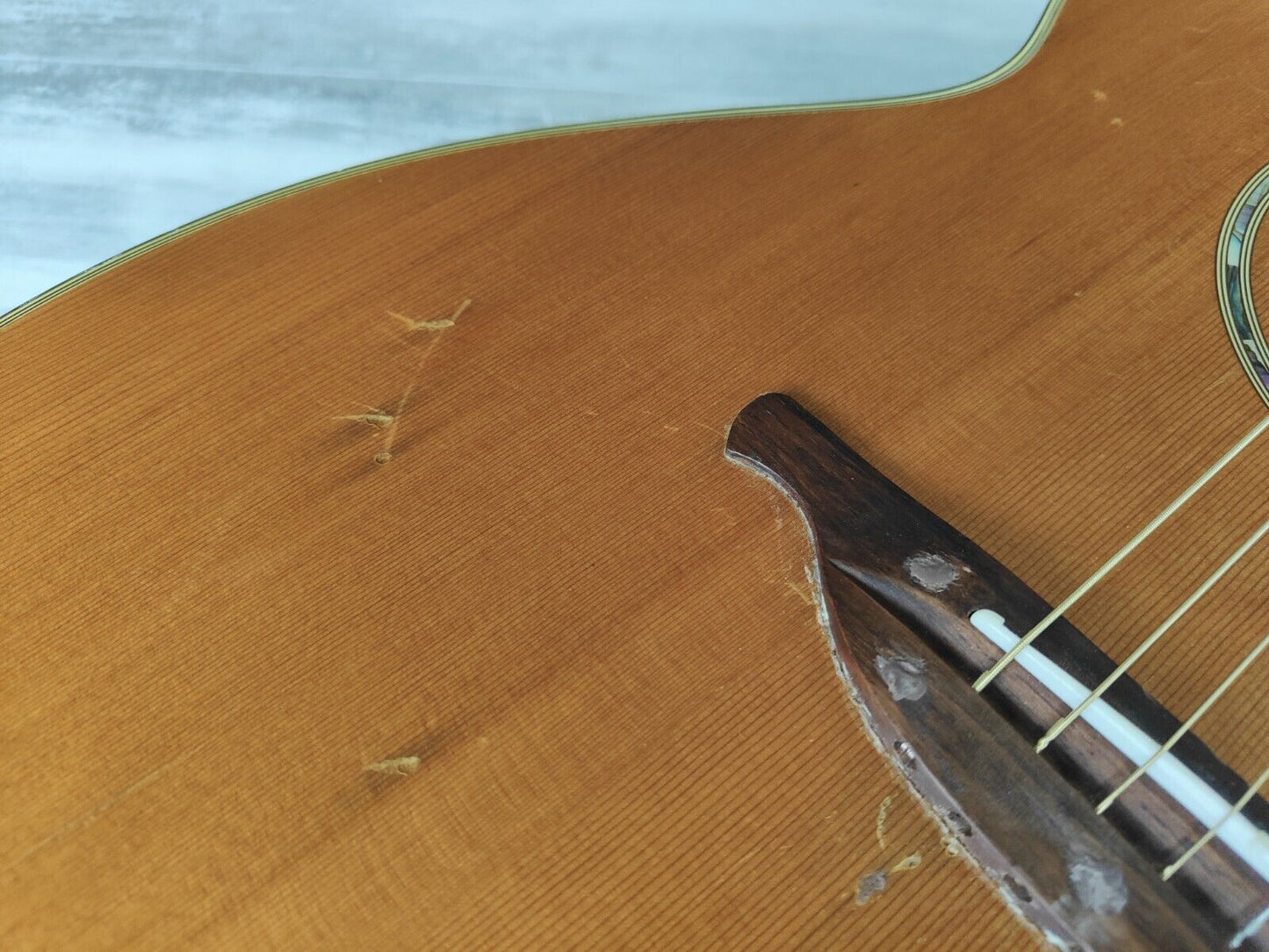 1980's Vesta Graham (Terada) VLD-1 Handcrafted Acoustic Guitar (Natural)