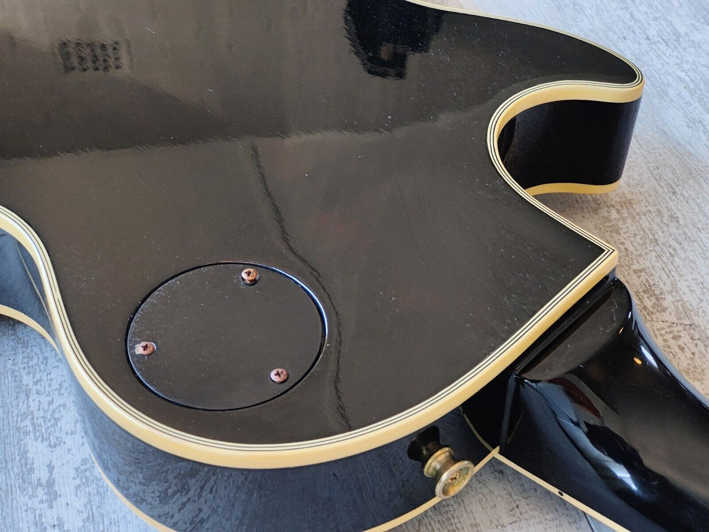 1988 Burny Japan RLC-60 Les Paul Custom (Black)