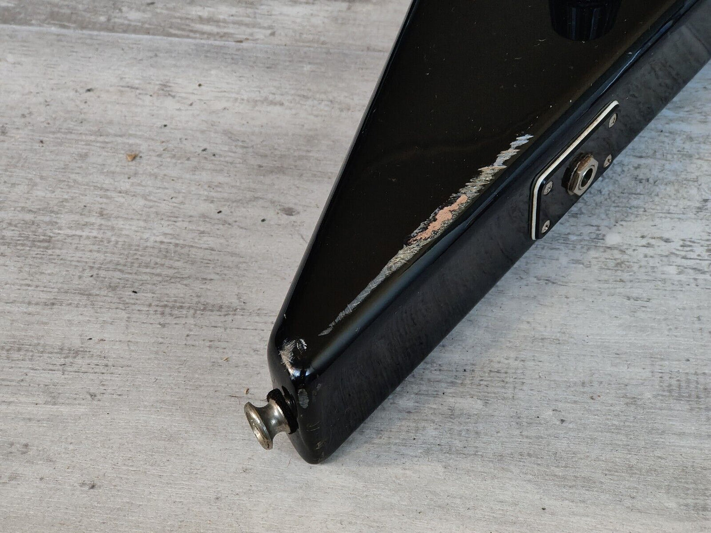 1984 Aria Pro II Japan XX Deluxe Flying V (Black)