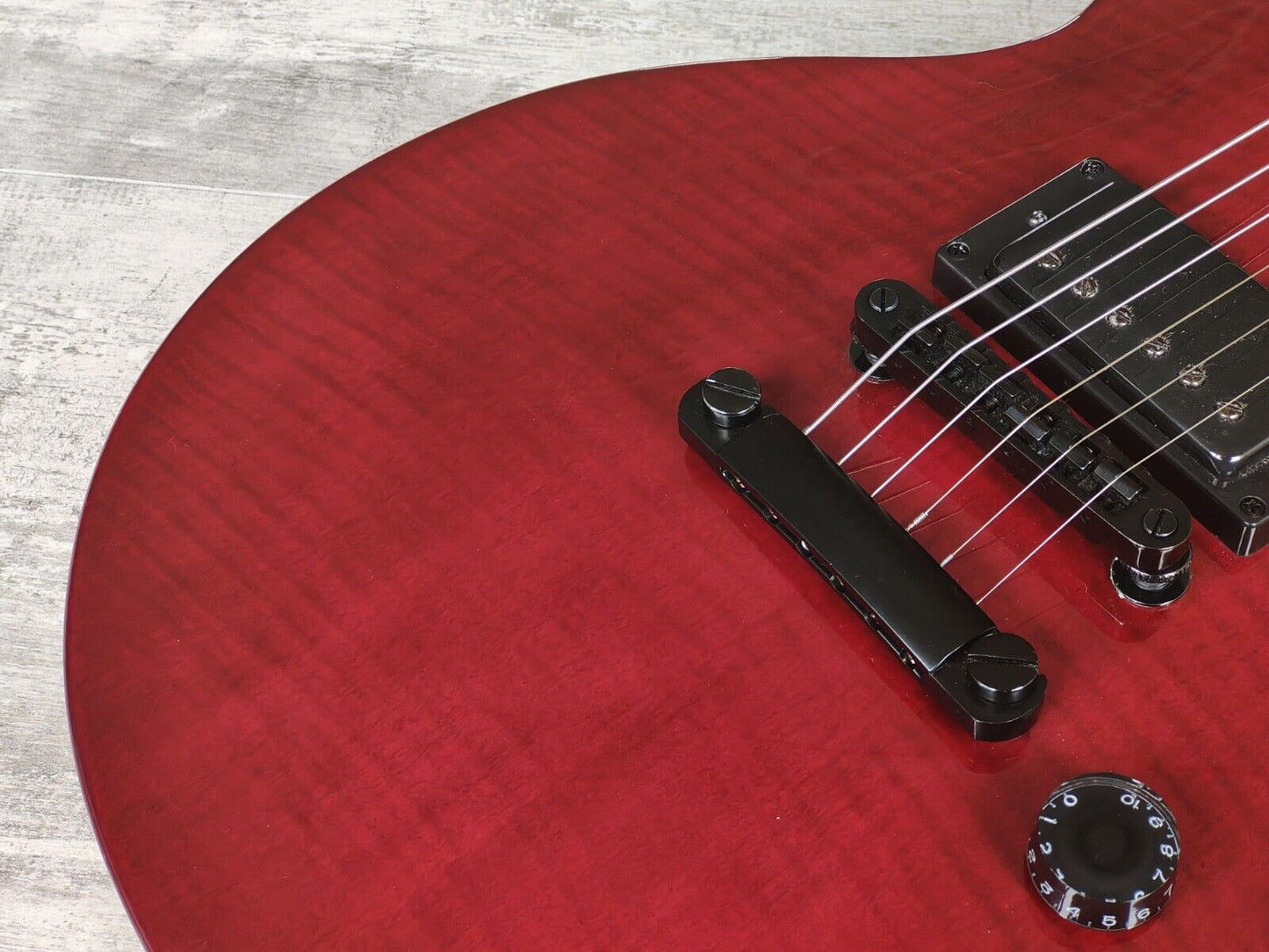 1995 Tokai ALS Series Love Rock Les Paul Studio (Black/Red)
