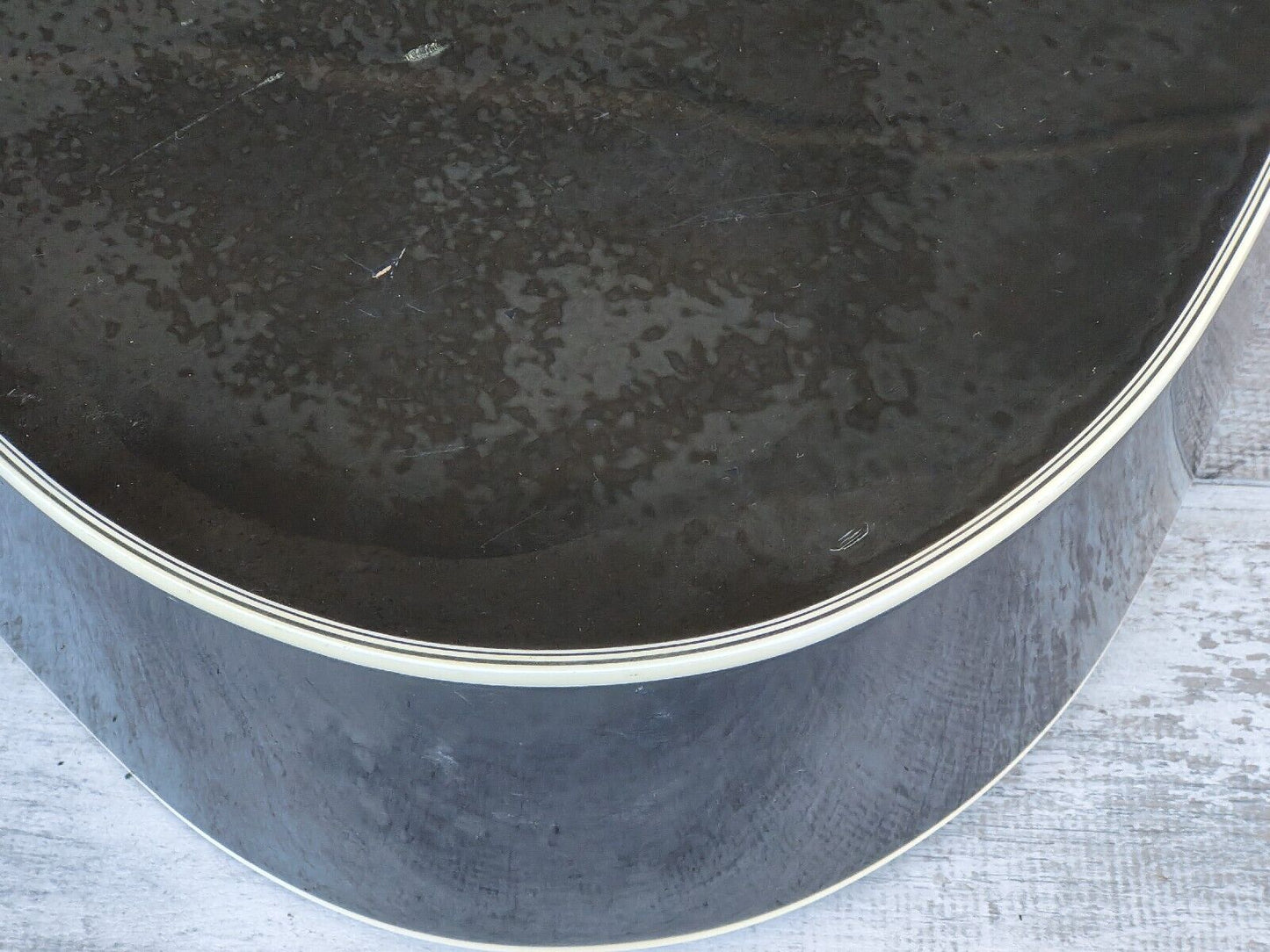 1990's Yamaha DW-4BL Acoustic Guitar (Black)