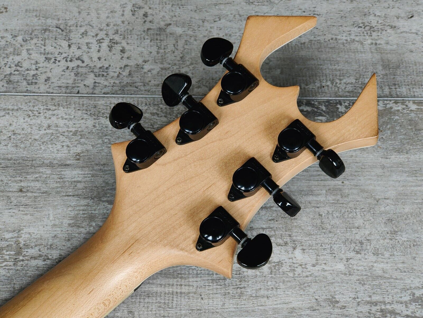 2000's BC Rich Mick Thomson 7 Style Warlock (Black)