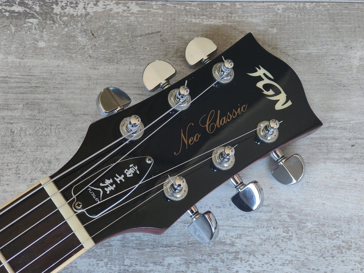 2016 FGN (Fujigen Japan) NLS-200 Neo Classic Les Paul Standard (Faded Cherry)