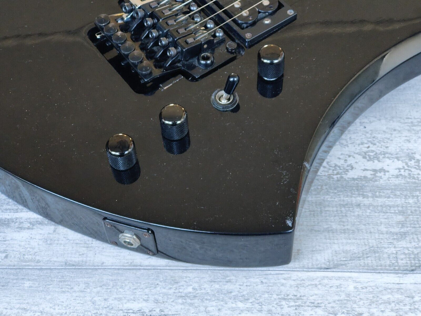 1992 BC Rich MG-851T Japanese Mockingbird w/Floyd Rose (Black)