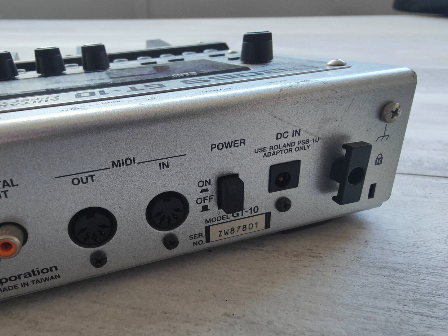 Boss GT-10 Multi Effects Pedal
