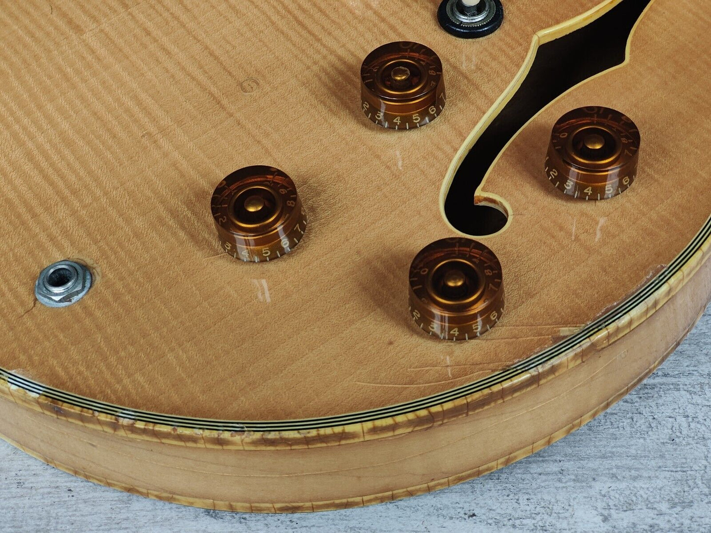 1979 Greco Japan SV-800 Super View Semi Hollowbody (Natural Flame)