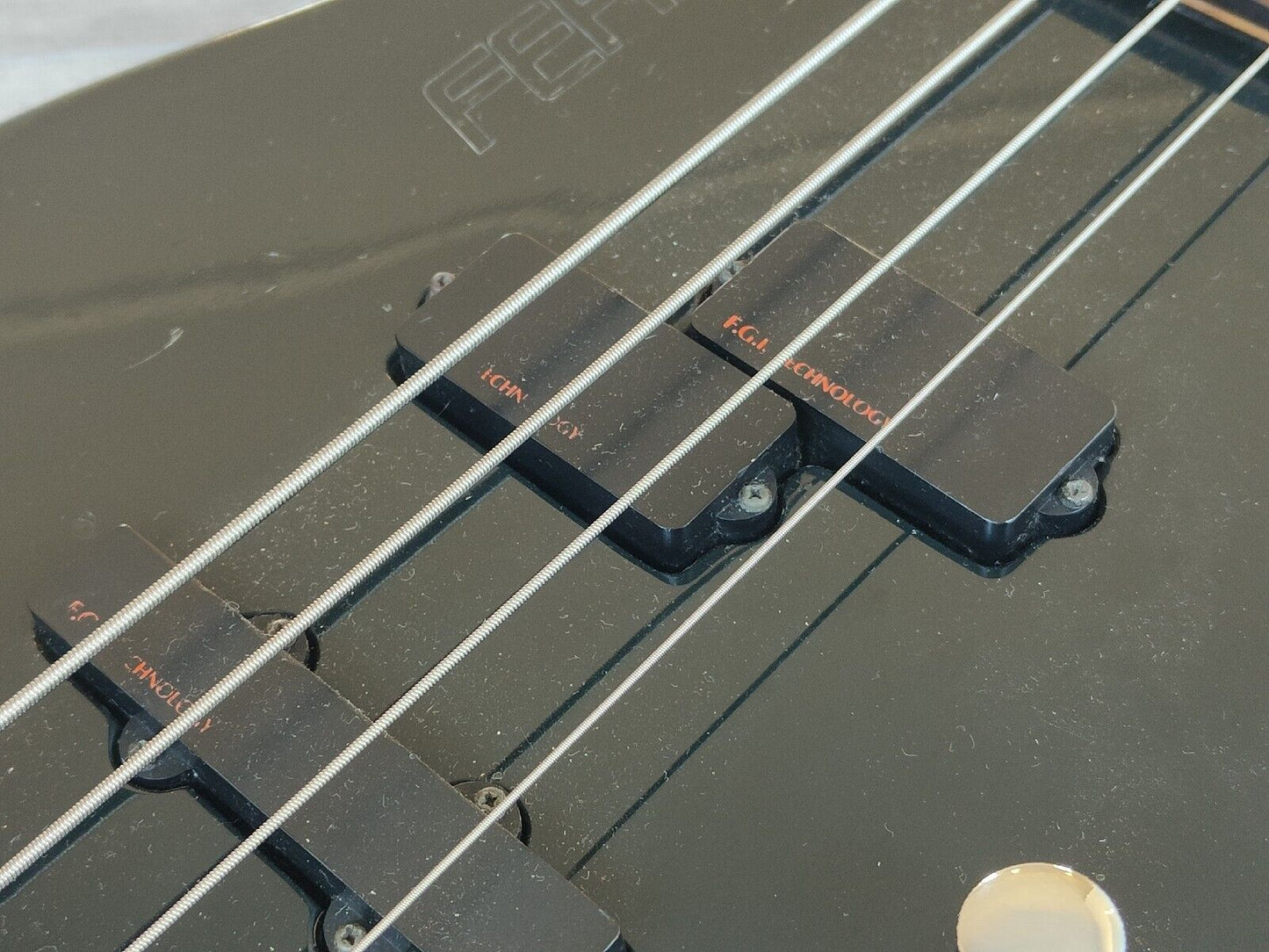 1990's Fernandes PJ-60 Electric Bass Guitar (Black)