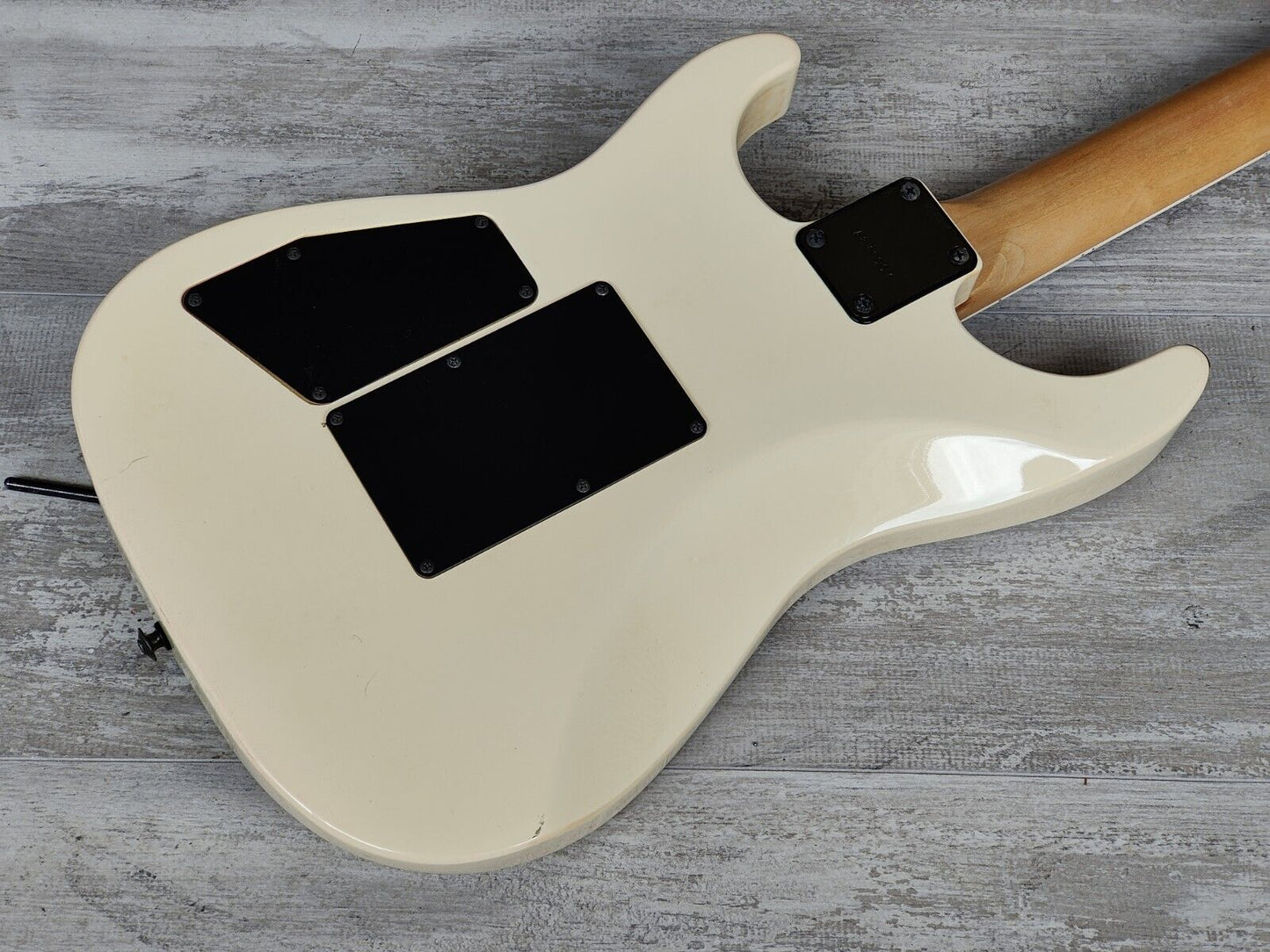 1987 Greco Japan JJ-60 HSS Superstrat (White)