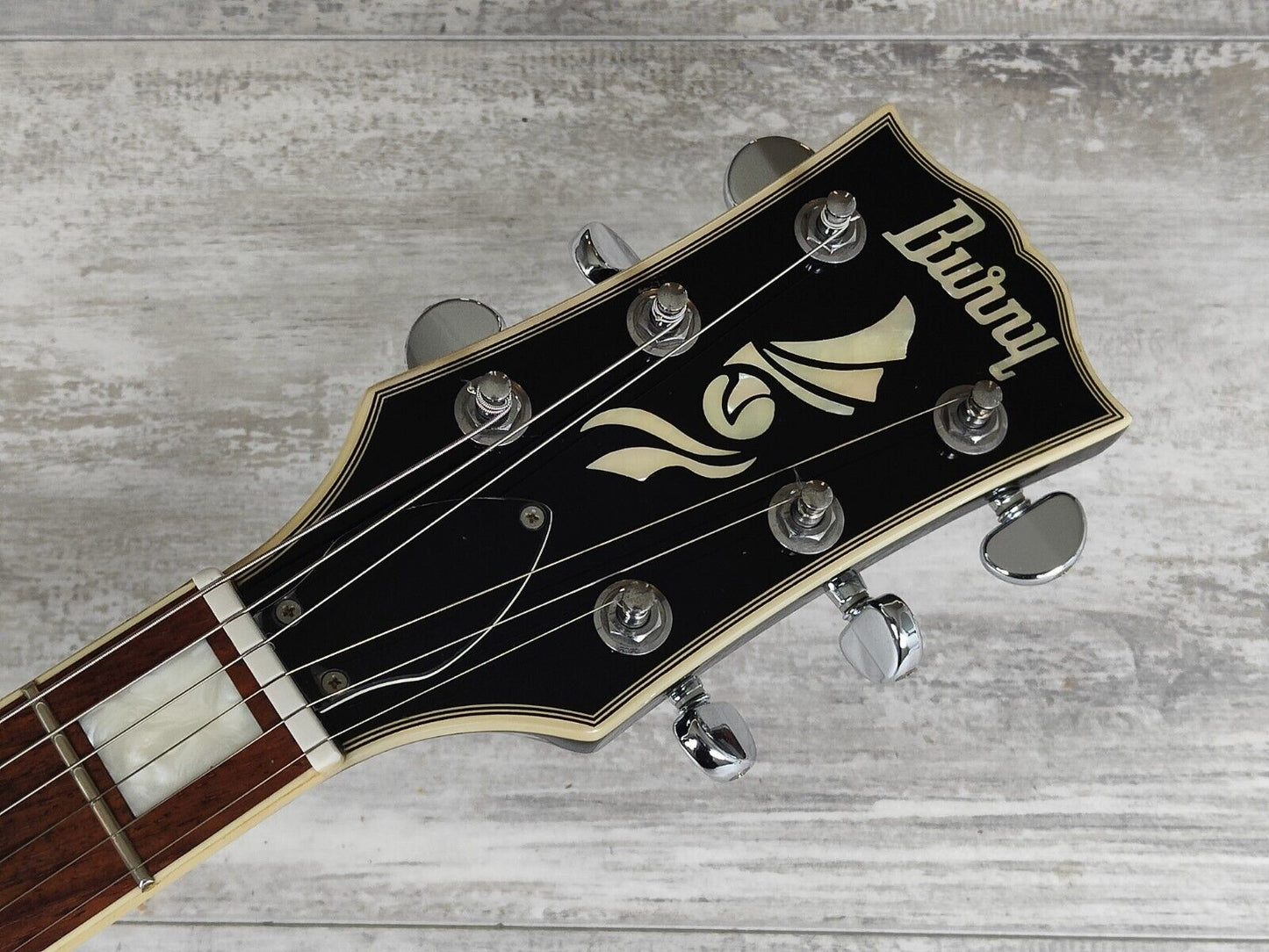 2007 Burny RLC-50JS John Sykes Les Paul Custom (Black)