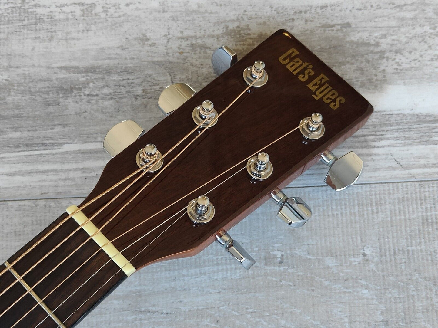 1990's Cat's Eyes (Tokai Japan) CE-20T-ST Acoustic Guitar (Brown Sunburst)