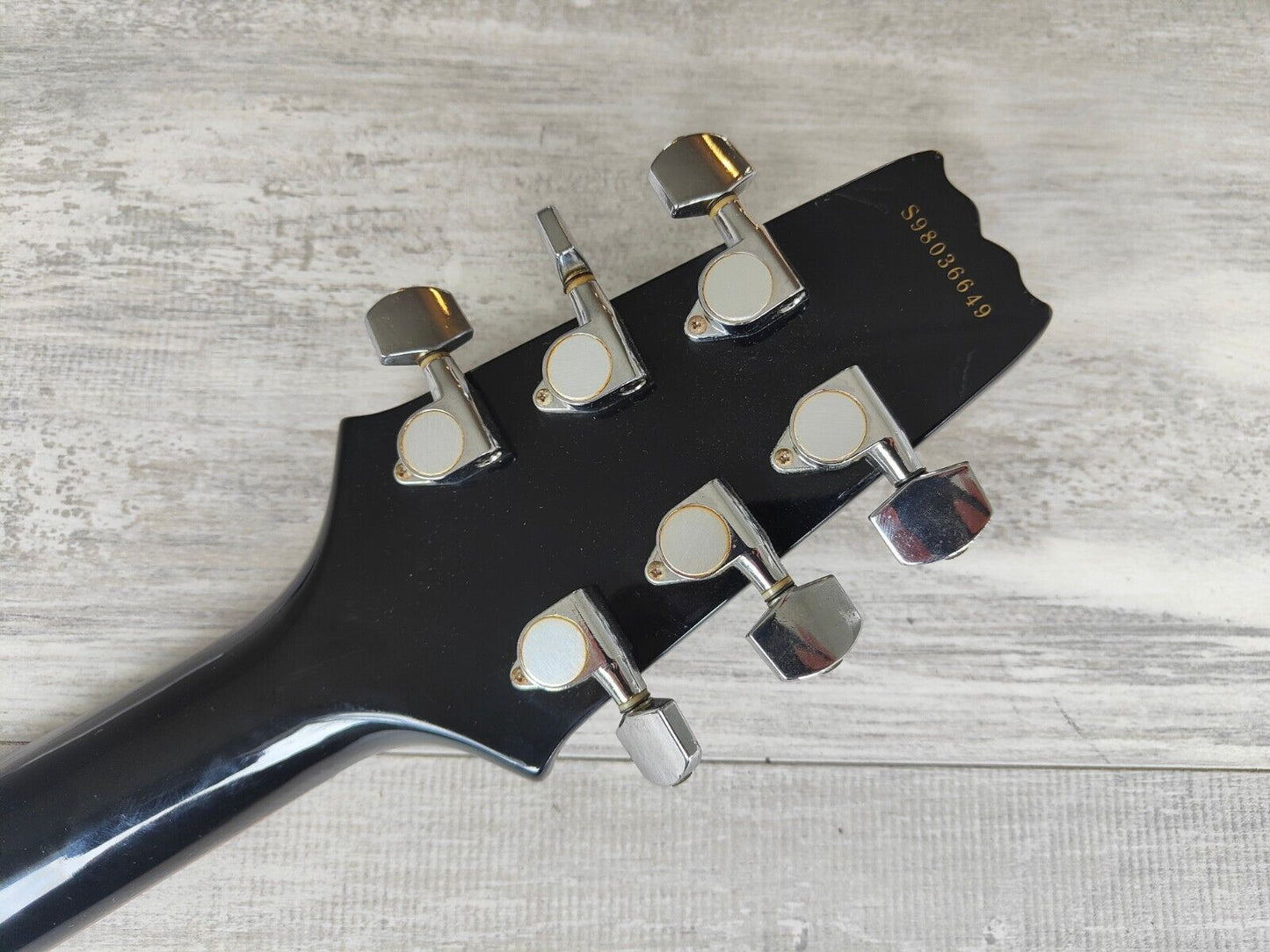 1998 Aria Pro II PE-40 Les Paul (Black Blue Burst)
