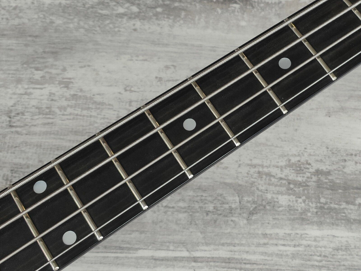 1980's BC Rich Japan NJ Series MB-857 Mockingbird Bass (Black)