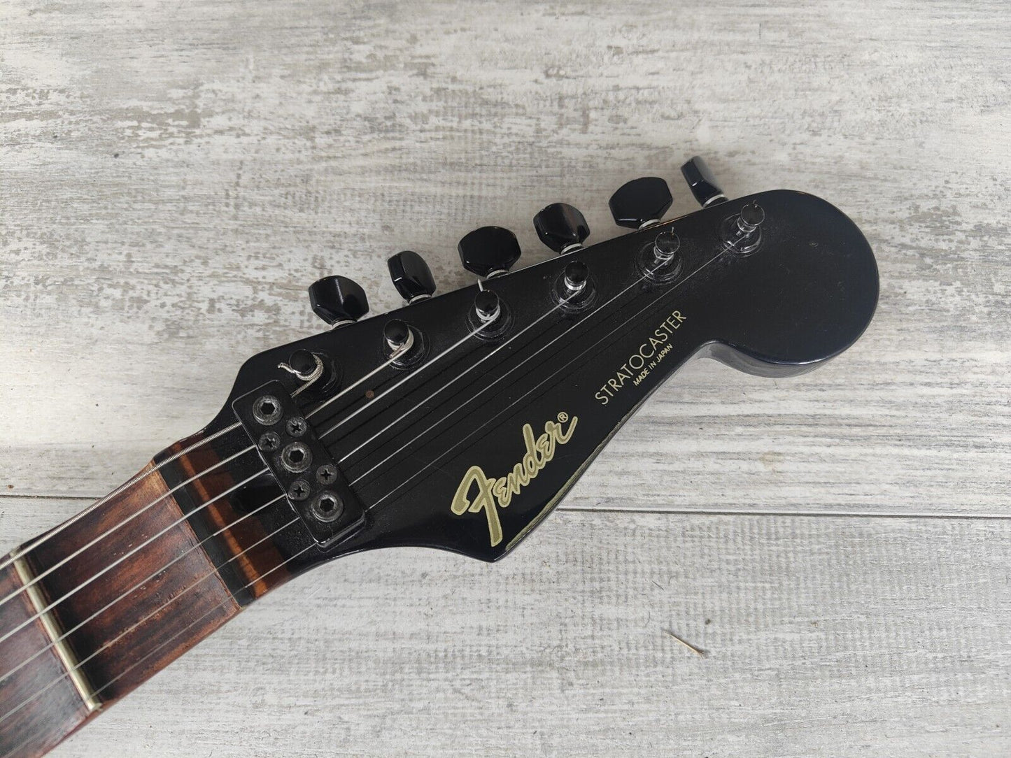 1984 Fender Japan Boxer "A Series" ST556 Stratocaster (Finish Removed/Scalloped)