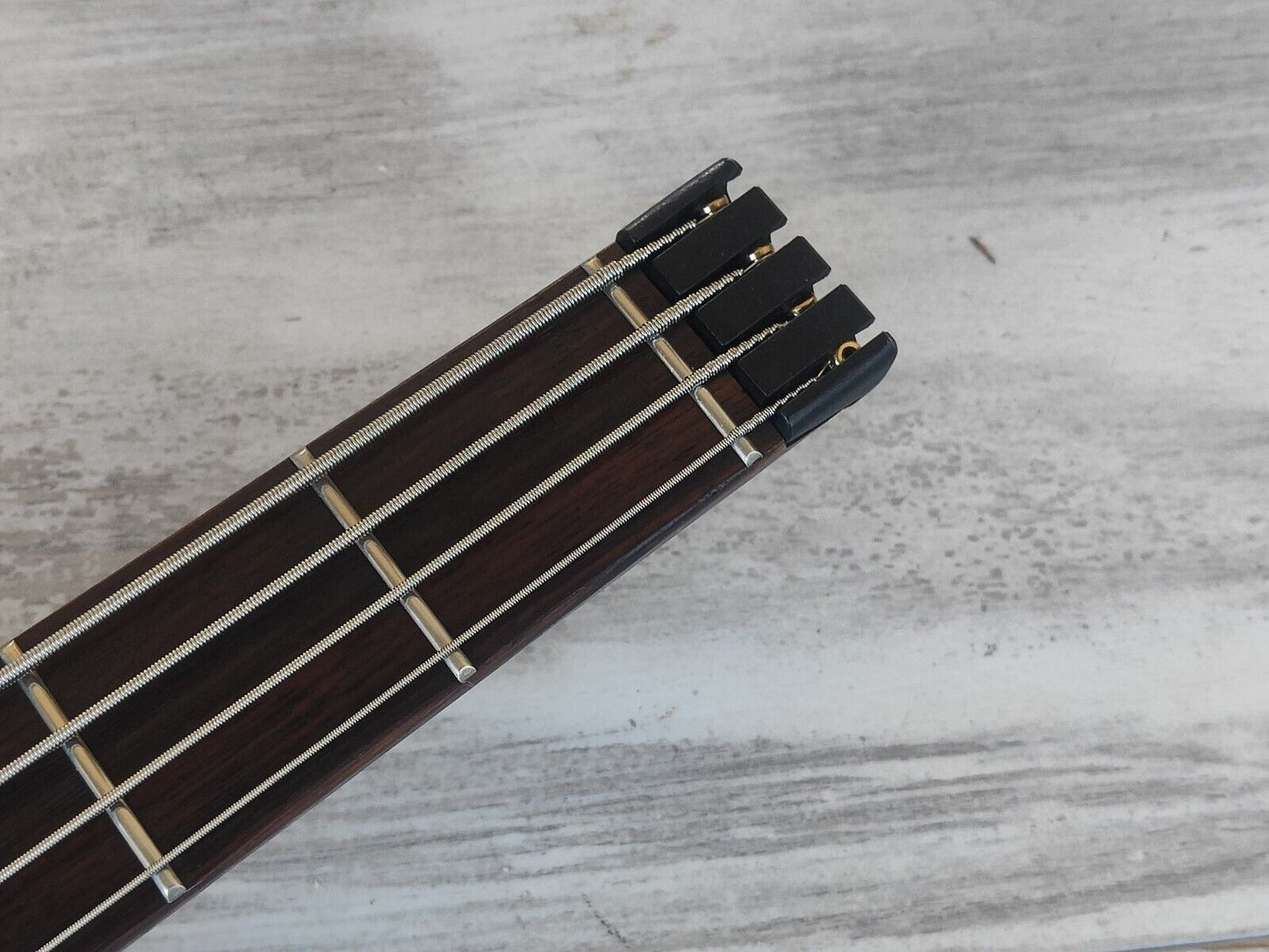 1980's Hohner B2 Headless Paddle Bass Guitar w/Steinberger System (Black)