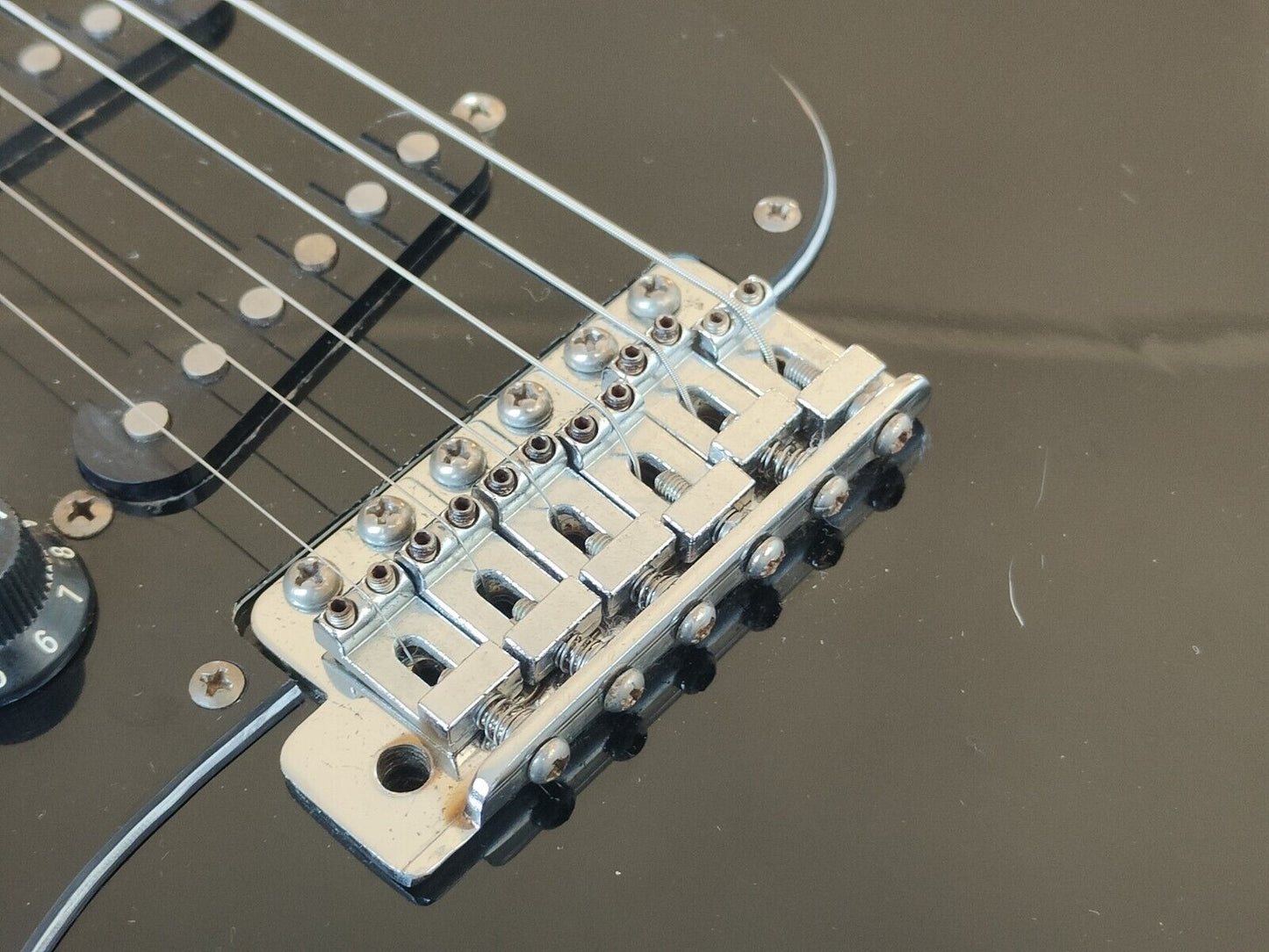 1986 Fender Japan ST72-55 LH Left Handed '72 Reissue Stratocaster (Black)