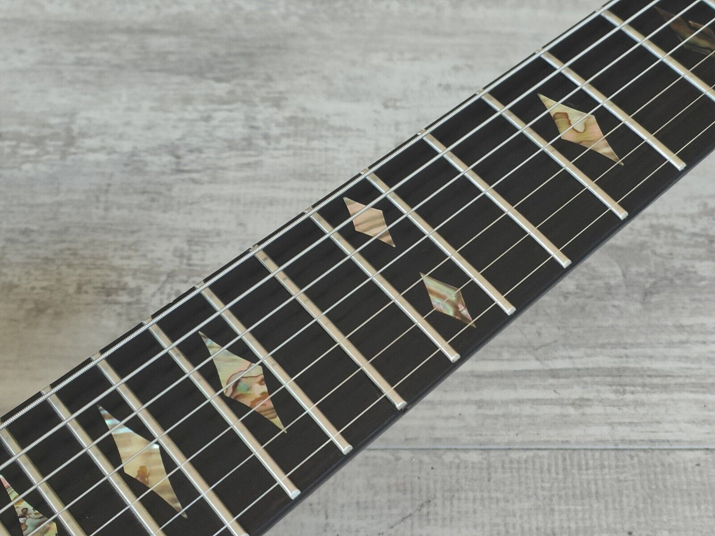 2001 B.C Rich USA 7-String Neckthrough Mockingbird (Black)