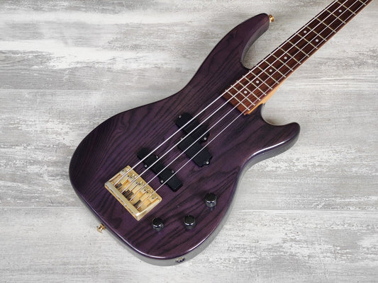 1992 Greco Japan PJB-380 Medium Scale Bass (Purple)